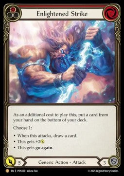Enlightened Strike (Regular) - Compendium Of Rathe (Legendary) [PEN-320]