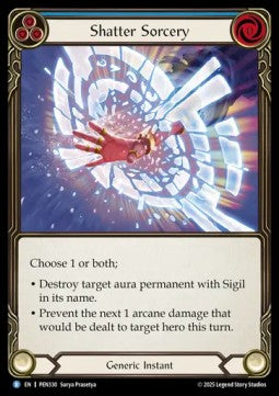 Shatter Sorcery (Regular) - Compendium Of Rathe (Rare) [PEN-330]