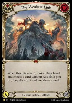 The Weakest Link (Regular) - Compendium of Rathe - Antiquity Pack (Majestic) [ANQ-016]