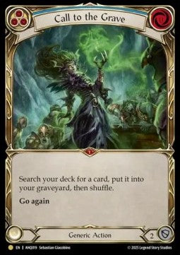 Call to the Grave (Regular) - Compendium of Rathe - Antiquity Pack (Majestic) [ANQ-019]