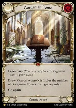 Gorganian Tome (Regular) - Compendium of Rathe - Antiquity Pack (Majestic) [ANQ-020]