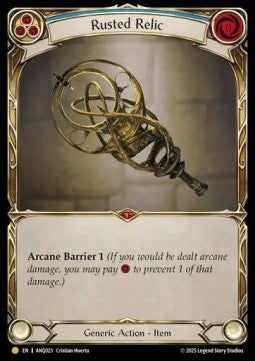 Rusted Relic (Regular) - Compendium of Rathe - Antiquity Pack (Majestic) [ANQ-023]