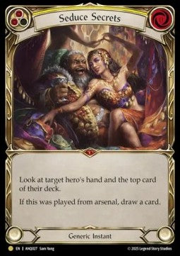 Seduce Secrets (Regular) - Compendium of Rathe - Antiquity Pack (Majestic) [ANQ-027]