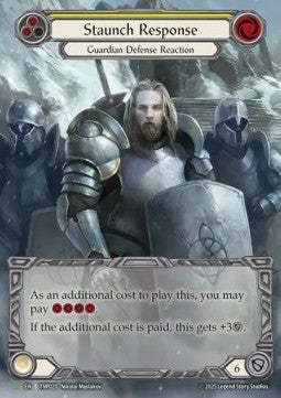 Staunch Response (Yellow) (Marvel) - Tournament Pack (Promo) [TNP-020]
