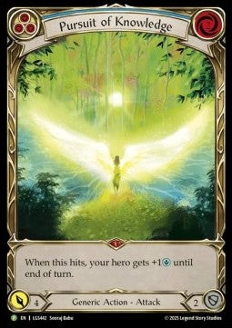 Pursuit of Knowledge (Extended Art Cold Foil) - LGS Promos (Promo) [LGS-442]