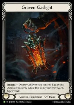 Graven Gaslight (Extended Art Cold Foil) - GEM Pack Promos (Promo) [GEM-106]
