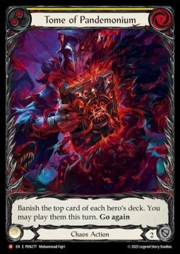 Tome of Pandemonium (Extended Art Rainbow Foil) - Compendium Of Rathe (Majestic) [PEN-277]