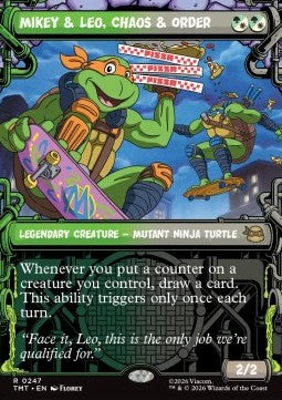 Mikey & Leo, Chaos & Order (V.2)