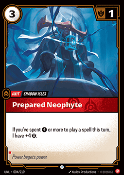 Prepared Neophyte - Unleashed (Common) [UNL-004]