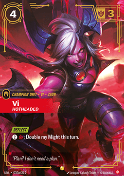 Vi, Hotheaded (V.2 - Showcase) - Unleashed (Showcase) [UNL-030a]