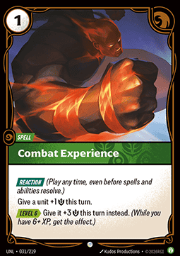 Combat Experience - Unleashed (Common) [UNL-031]