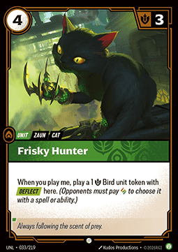 Frisky Hunter - Unleashed (Common) [UNL-033]