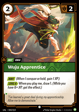 Wuju Apprentice - Unleashed (Common) [UNL-040]