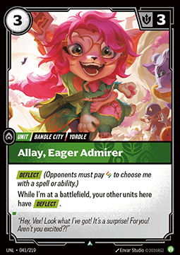 Allay, Eager Admirer - Unleashed (Uncommon) [UNL-041]
