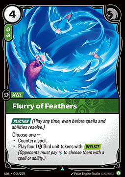 Flurry of Feathers - Unleashed (Uncommon) [UNL-044]