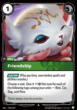 Friendship - Unleashed (Uncommon) [UNL-046]