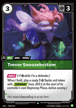 Trevor Snoozebottom - Unleashed (Uncommon) [UNL-048]