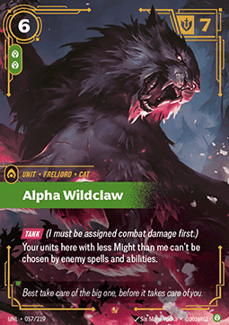 Alpha Wildclaw - Unleashed (Epic) [UNL-057]
