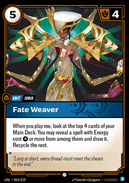 Fate Weaver - Unleashed (Common) [UNL-064]