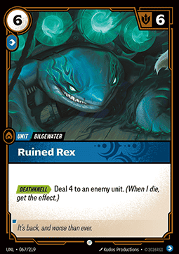 Ruined Rex - Unleashed (Common) [UNL-067]