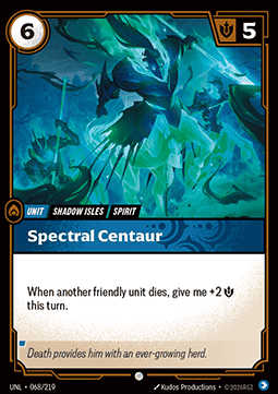 Spectral Centaur - Unleashed (Common) [UNL-068]