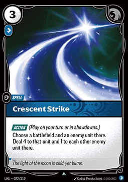 Crescent Strike - Unleashed (Uncommon) [UNL-072]