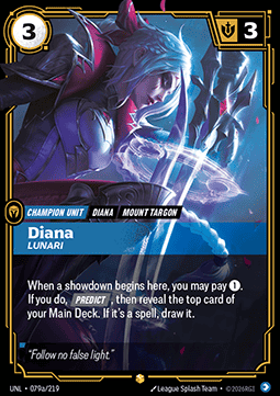 Diana, Lunari (V.2 - Showcase) - Unleashed (Showcase) [UNL-079a]