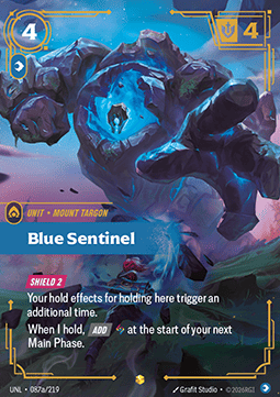 Blue Sentinel (V.2 - Showcase) - Unleashed (Showcase) [UNL-087a]