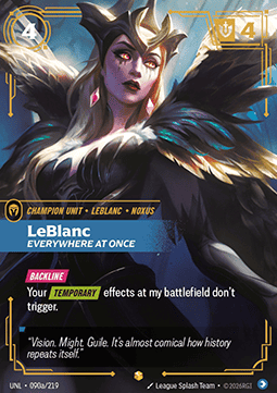 Leblanc, Everywhere at Once (V.2 - Showcase) - Unleashed (Showcase) [UNL-090a]