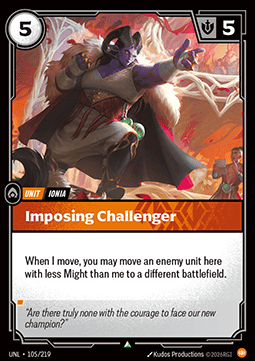 Imposing Challenger - Unleashed (Uncommon) [UNL-105]
