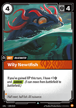 Wily Newtfish - Unleashed (Uncommon) [UNL-108]