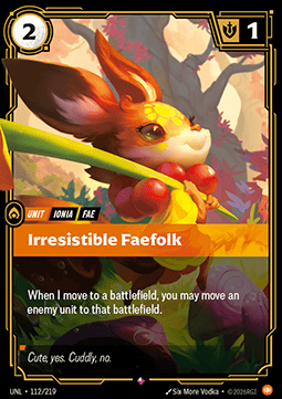 Irresistible Faefolk - Unleashed (Rare) [UNL-112]