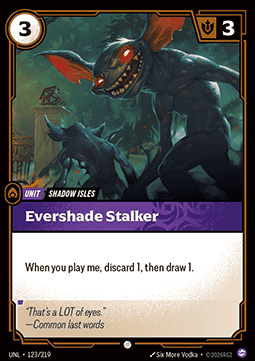 Evershade Stalker - Unleashed (Common) [UNL-123]