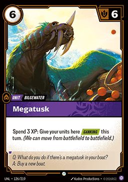 Megatusk - Unleashed (Common) [UNL-126]
