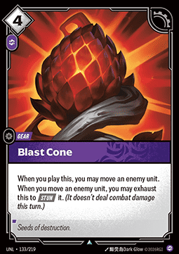 Blast Cone - Unleashed (Uncommon) [UNL-133]