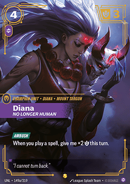 Diana, No Longer Human (V.2 - Showcase) - Unleashed (Showcase) [UNL-149a]