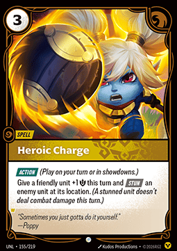 Heroic Charge - Unleashed (Common) [UNL-155]