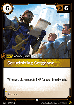 Scrutinizing Sergeant - Unleashed (Common) [UNL-157]