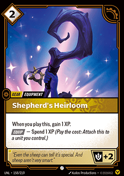 Shepherd's Heirloom - Unleashed (Common) [UNL-158]