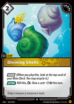 Divining Shells - Unleashed (Uncommon) [UNL-161]