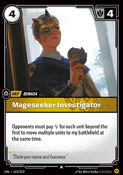 Mageseeker Investigator - Unleashed (Uncommon) [UNL-163]