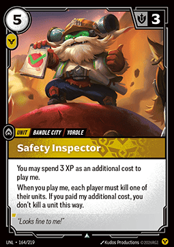 Safety Inspector - Unleashed (Uncommon) [UNL-164]