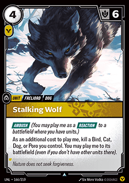 Stalking Wolf - Unleashed (Uncommon) [UNL-166]