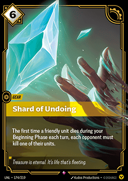 Shard of Undoing - Unleashed (Rare) [UNL-174]