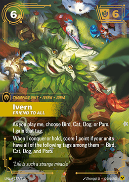 Ivern, Friend to All (V.1 - Epic) - Unleashed (Epic) [UNL-177]