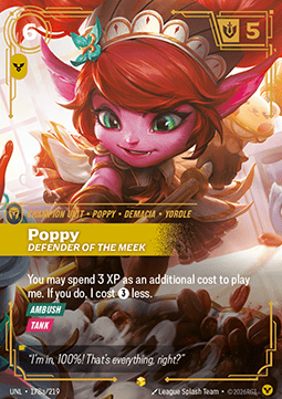 Poppy, Defender of the Meek (V.2 - Showcase) - Unleashed (Showcase) [UNL-178a]