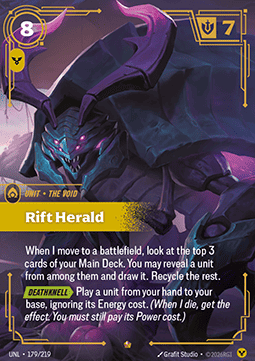 Rift Herald (V.1 - Epic) - Unleashed (Epic) [UNL-179]