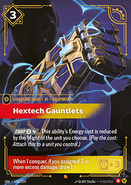 Hextech Gauntlets - Unleashed (Epic) [UNL-188]