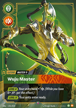 Master Yi, Wuju Master (V.1 - Rare) - Unleashed (Rare) [UNL-191]