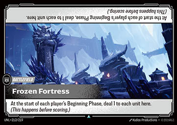 Frozen Fortress - Unleashed (Uncommon) [UNL-212]